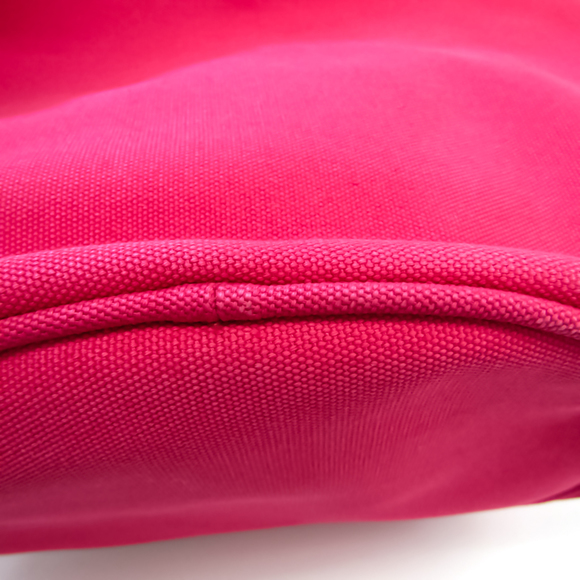 PRADA Kanapa Fabric 1BG163 Women's Leather,Canvas Handbag,Shoulder Bag Brown,Pin - Picture 5 of 10